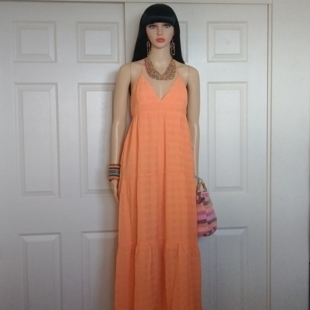 Spring_+ Mercer  Halter Sundress